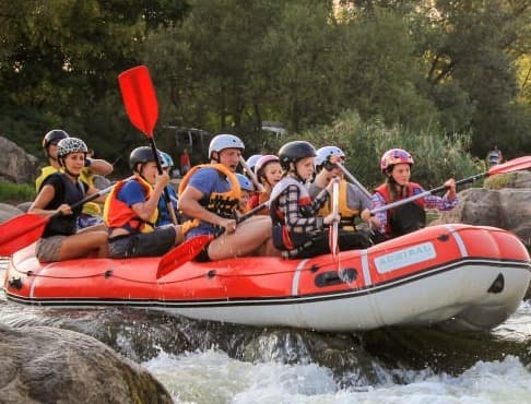 White-Water Rafting in Nepal